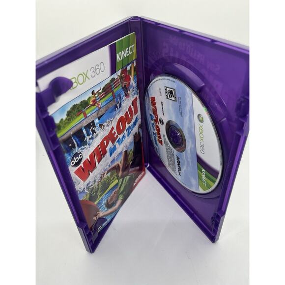 Kinect ABC’s Wipeout In The Zone (Xbox 360, 2011) Rare Video Game With Manual - Picture 3 of 3
